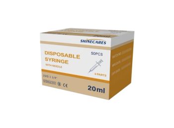 Supply Disposable Medical Syringe 20ml with Luer Slip Needle Injection - Anhui Medipharm Co., Ltd. - China