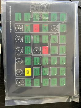 Batching Plant Operating Membrane Keyboards Color Black Key Layout Matrix Number Of Buttons 34 Size 12X10 inch (LXW) Max Supply Voltage - RTK Engineering Corporation - India