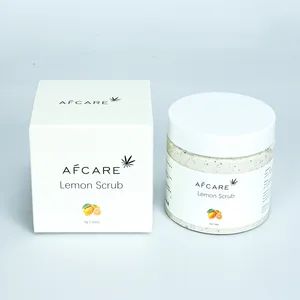 OEM ODM Organic Natural Plant Lemon Whitening Body Face Scrub - Guangzhou Aifujia Biotechnology Co., Ltd. - China