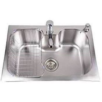 Single Ready To Mount 24X18 Inch Futura Undermount Sink Bowl Size 24x18" Depth 8 Inch Brand Futura Sink Type Single Shape - Mayur Marketing - India
