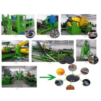 Tyre Steel Wire Separating Machine Used Tyre Retreading Equipment Waste Tyre Rubber Recycling Machines - Qingdao Boria Machinery Manufacturing Co., Ltd. - China