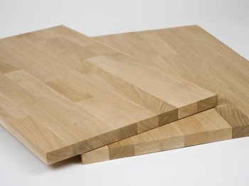 Oak solid wood panels - Finger-joint panels - Class A/B | Finger joint oak elements - Exigentelaxia Unipessoal Lda - Portugal