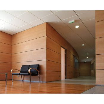 Wood Wooden Wall Partition, Office Material Wood Thickness 4 Inch Position Interior Application Office Insulation - I 4 India Interior - India