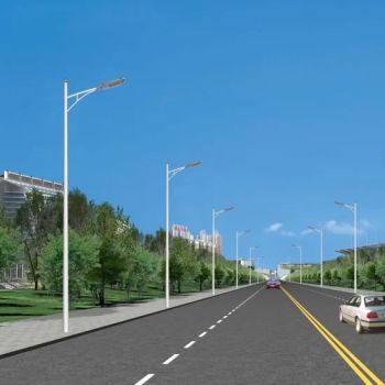 Single Arm 10m 11m 12m Metal Galvanized Steel Used Street Light Pole - Jiangsu Xuyida Construction Engineering Co., Ltd - China