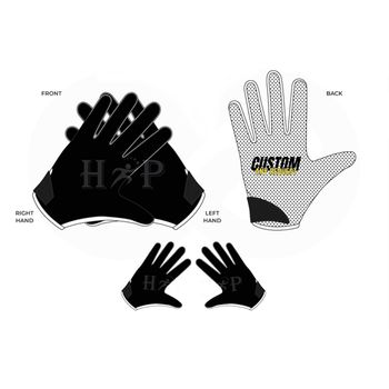 Custom American Football Gloves Manufacturer & Supplier Fit Ergonomic Fit Gender Mans, Women Durability Flexible And Durable - HOUSE OF PRODUCTS - Pakistan