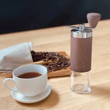 Manual Cottee Grinders Low Price Stainless Steel Burr Espresso Mini Mill Portable Manual Coffee Grinder - Hangzhou Happyway Imp and Exp Co., Ltd. - China