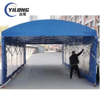 Steel Retractable PVC Tarp Greenhouse Garden 1Y MOQ100 15D - TIANJIN JIASHENGYILONG TRADING CO., LTD. - China