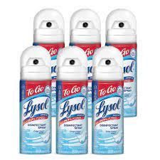 Lysol Sanitizing & Antibacterial Spray for Disinfecting & Deodorizing, Spring Waterfall, 12.5 Fl Oz each/Lysol Professional Disinfectant Spray - Original Scent |Lysol Disinfectant Spray, Sanitizing and Antibacterial Spray, For Disinfecting and Deodorizing, Lemon Breeze, 19 Fl Oz (Pack of 2)/ Lysol Disinfectant Spray, Sanitizing and Antibacterial Spray, Crisp Linen - Smart Agri GmbH - Germany
