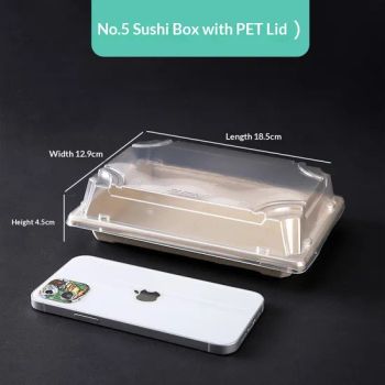 Eco-Friendly No. 11 Sushi Takeout Boxes for Cheese, Sandwich, and Pastry - Hainan Zhenjing International Trade Co., Ltd. - China