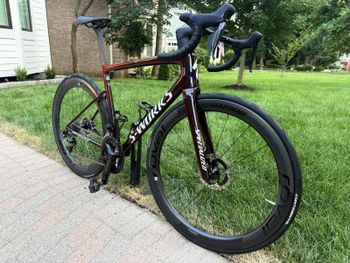 2025 S-Works Tarmac SL8, Gloss Carbon / Red To Gold Blurred Speckle 56 Size from contact us thiravi192 at gmail.com 2025 S-Works Tarmac SL8, Gloss Carbon / Red To Gold Blurred Speckle 56 Size - contact us thiravi192 at gmail.com - Italy