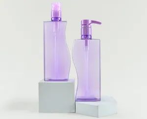 Combo Bottles for Shampoo Hair Conditioner Body Wash 520ml 750ml Cosmetic Packaging Plastic Bottles Bottles Wholesale - Ningbo Somewang Packaging Co., Ltd. - China