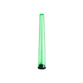 85*16.3mm Cone Kinds of Sizes Plastic Jar Pipe Roll Tubes for Exotic Flower Extracts Candy Snack Foods Black Screw Lid - Anhui Avantis Packaging Technology Co., Ltd. - China