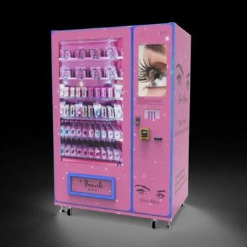 Automatic Beauty Care Vending Machine for Cosmetics Skincare and Makeup Retail Sales - senesie mfg llc - United States