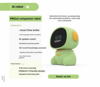 Ai Smart Companion Robot - Lejiao Technology Co., Ltd., Huizhou - China
