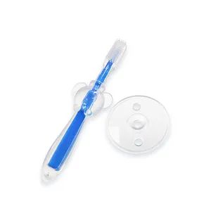 Liqiud Silicone Panada Baby Silicone Tooth Brush with Protector Sheet - Guangdong RoRo Baby Products Co., Ltd. - China