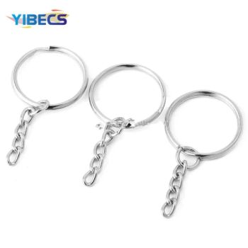 Split Key Rings Chain Round Edge Style Metal Key Chains Wholesale Keyring for DIY Keychain Accessories - Dongguan Yibecs Mechinery & Equipment Co., Ltd. - China