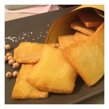 Italian food products ready to eat ready meals traditional ligurian Panissa frozen snacks with chickpeas flour - Alifood srl - Italy