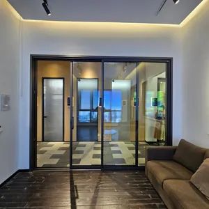 Sleek Modern Metal Sliding Windows for Stylish Apartments Trademark ZK Style Modern Color Cutomized Sample Available Origin Chongqing - Chongqing Zejiahui Home Furnishings Co., Ltd - China