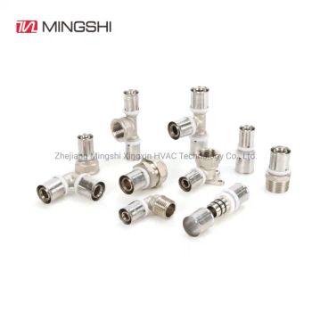 Press Fittings for Multilayer Pipes - Tee Aenor/ Cstb/ Wras/ Watermark - Zhejiang Mingshi Xingxin HVAC Technology Co., Ltd. - China