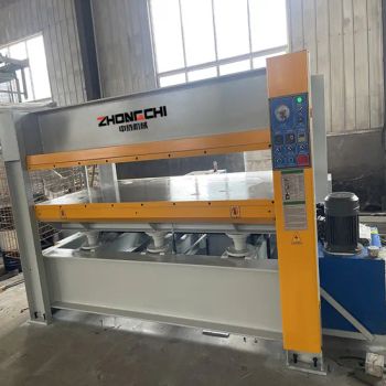 Wood Based Panels Machinery Furniture Hot Press Machine 3 Layers/ Board Veneer Plywood Making Machine - Qingdao Zhongchi Machinery Co., Ltd. - China