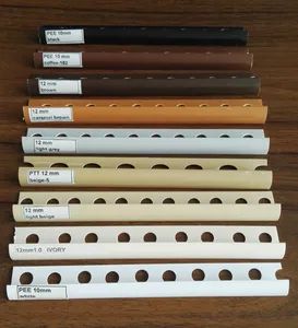 Wholesales Round Edge Plastic Tile Accessories PVC Tile Trim MOQ 500 Material PVC Origin China Trademark N/M Color - Shengze Industry limited - China