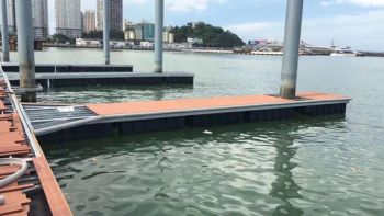 Aluminum Dock System Floating Pontoon Bridge Platform for Jetty in The Sea Dock Gangway Lake Docks Easy Assembling - Chongqing New Maritime Import & Export Co., Ltd. - China