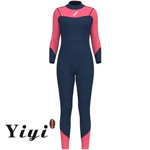 Wetsuit Women Men Full Body Wet Suit 3mm Neoprene Surfing Scuba Diving Suits, One Piece Long Sleeve Wetsuits Back Zip Thermal Swimsuit for Swimming Snorkeling K - Dongguan Yiyi Clothing Co., Ltd - China