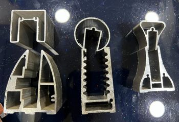 Aluminium Section For Glass Railings Design Railing Position Balcony Material Aluminium Custom Order Availability Yes Color Custom as per your - Adi Shree Udyog - India