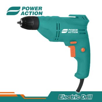 Power Action 380W 10mm Small Handhold Electric Hand Drill with Color Packaging - AWLOP TRADING CO., LTD. - China