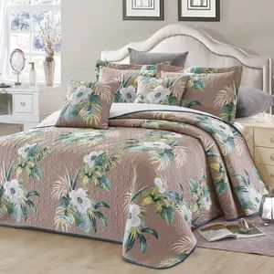 Lightweight Soft Quilt Queen Size Bedspreads & Coverlets Bedding Sets with Pillow Shams for All Seasons - Nantong Gaoxin Home Furnishing Co., Ltd. - China