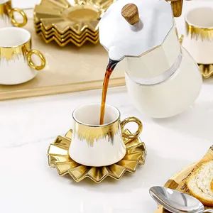 Stylish Espresso Cup Gift Set with Reusable Ceramic Coffee Cups - Wenzhou Cathylin International Trade Co., Ltd. - China