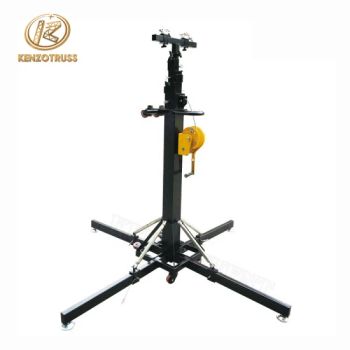 Adjustable Crank Truss Lift Tower DJ Stand Light Stands Color Black Shape Square Max Loading 250kg HS Code 7610900000 Trademark - Guangzhou Kenzo Performance Equipment Co., Ltd. - China