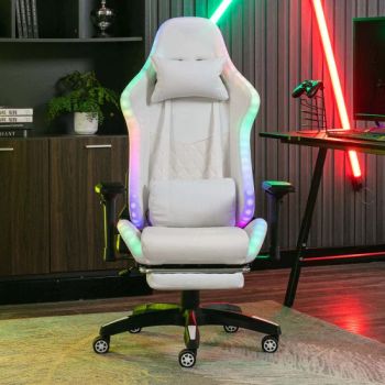 Office Ergonomic Computer Chairs Long Sitting Adjustable Swivel RGB Light Racing Gaming Silla Chairs - Shanghai Eagle Industry Co., Ltd. - China
