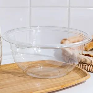 100 Fresh Pet Material Salad Bowl Eco Friendly Large Capacity 32oz Bowl - Dongyang Kaida Plastics Co., Ltd - China