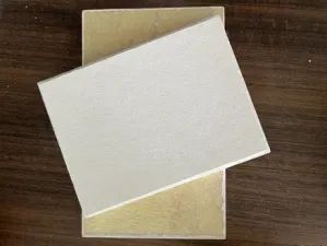 Acoustic Glass Wool Ceiling Tiles Tegular Edges Anti-Mildew and Anti-Collapse - Hebei Liangpeng New Material Co., Ltd. - China