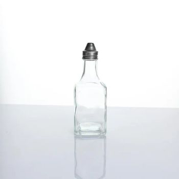 6 Oz Tabletop Soy Sauce Spice Jars Oil and Vinegar Cruet Glass Dispenser Bottle - Xuzhou Sheenland Glass Products Co., Ltd. - China