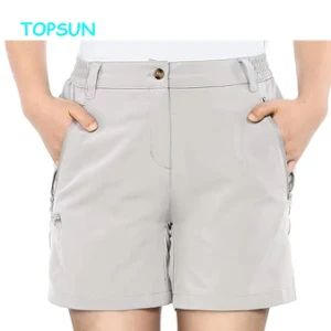 Women's Hiking Shorts Quick Dry Cargo Shorts for Hiking, Camping, Travel - XIAMEN TOPSUN APPAREL CO., LTD. - China