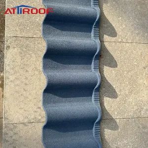 Premium Stone Coated Metal Roof Tiles for Extreme Durability Color Blue Origin China Shape Arched Material Metal Size 1260*420mm - Hebei Nali Technology Co., Ltd. - China