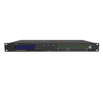 Processional Audio 4 in 8 out Professional Audio Matrix Sound Processor with 4 Dante Channel for Stage, Live Concert PA Public Address System - Guangzhou strong sound electronic equipment Co., Ltd - China