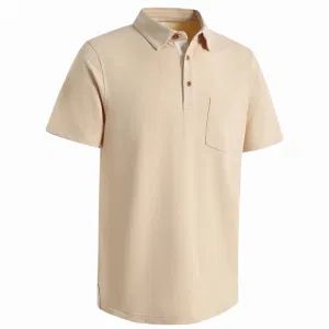 Mens High Quality Short Sleeve Polo Shirts Pocket Casual Solid Cotton Blend Drop Cut Collared Cotton Blank Polo Tshirt for Men - Guangzhou New Apparel Trade Company Limited - China