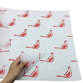 Custom Logo Wrapping Tissue Papers Gift Packaging Silk Paper OEM Accept Origin China Coating Coated Logo Customized Type Silk - Dongguan Mingfu Packaging Co., Ltd. - China