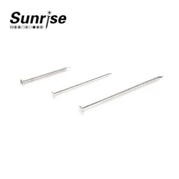 Oval Head Ring Shank Nails Screws - Jiaxing Sunrise Import & Export Co., Ltd. - China