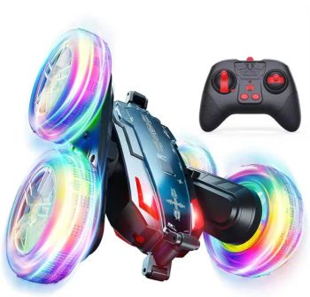 Kids Radio Control Flash Light Wheel Cars Toys 2.4G Remote Control Swing Arm Stunt Vehicle Toy RC Stunt Cars Toys - Shantou Tango Tech Co., Ltd. - China