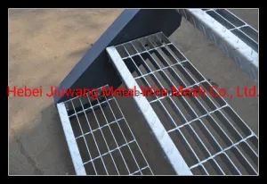 Pedal Plate Platform Galvanized Serrated Standard Stair Tread Sewage Cover Grating Outdoor Stairs - Hebei Jiuwang Metal Wire Mesh Co., Ltd. - China