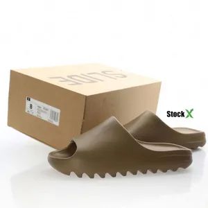 Factory Wholesale of High-Quality Comfortable and Best-Selling EVA with Box Brown Sandals Men Shoes Slides Slippers Slides - Guangzhou Hao Second Trading Co., Ltd. - China