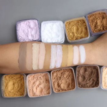 Black Packaging 13 Colors Shimmer HD Matte Loose Powder Private Label Matte Finish Loose Setting Powder Waterproof Face Makeup - Shenzhen MYS Cosmetic Co., Ltd. - China