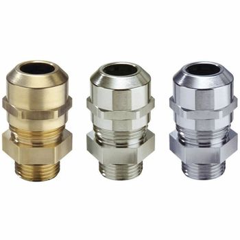 Brass Cable Gland Cable Size M75 Thread Type NPT Finish Chrome Plated Cable Type Unarmoured Strain Relief Provided Compression Type - Bharti Power Engineering - India