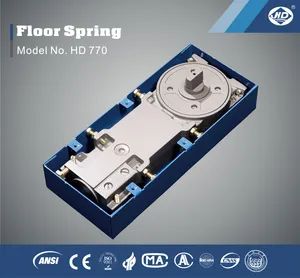 HD-770 Glass Door Hardware Automatic Floor Door Closer Color Black Origin China OEM Available Power Size En3 Model NO. HD-770 - HAIDA DOORCONTROL CO., LTD. - China