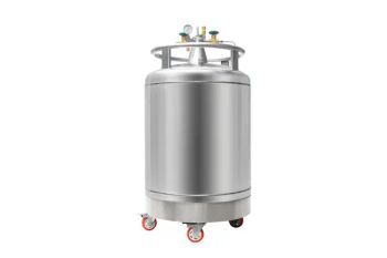 Large Caliber Liquid Nitrogen Container Laboratory Equipment Origin China Condition New Parts Gas Tank Model NO. YDS-10 Net Weight - LDH GAS SYSTEMS COMPANY LIMITED - China