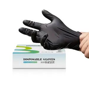 Disposable Powder-Free Nitrile Work & Safety Gloves Food Processing Wholesale - Hebei Boran Medical Technology Co., Ltd. - China